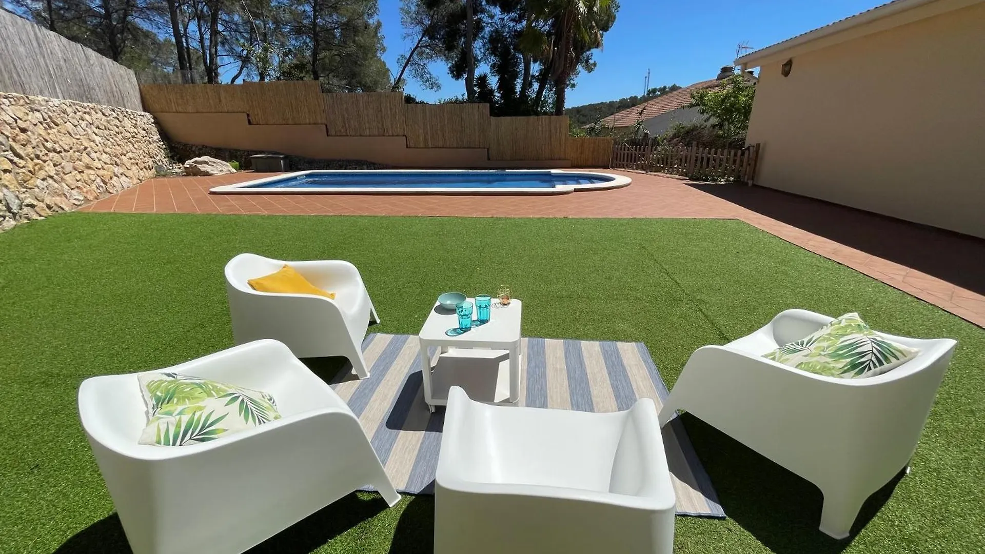 Villa Rustica Con Piscina Privada Al Lado De Sitges Barcelona